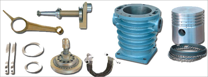 Air Compressor Spares For all type of Air Compressor